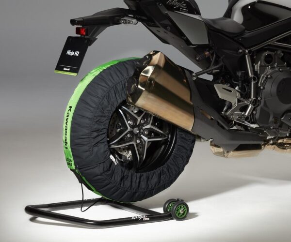 Tire warmer set Comp NMX (Black-Green) - Image 2