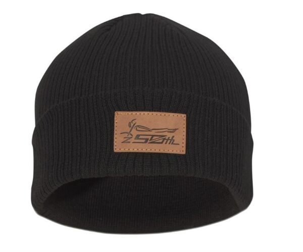 Z-50th Black Beanie (adult) - Image 2