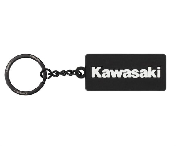 Kawasaki Black/Green Keyring - Image 3