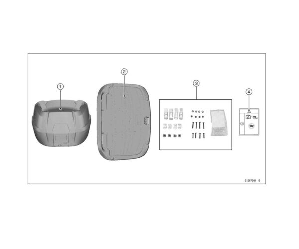 Top case system 40L - Image 4