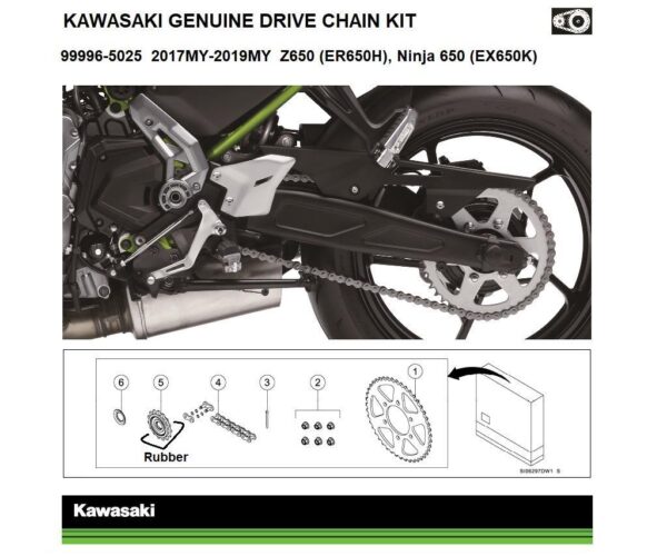 Genuine chain and sprocket kits - Image 2