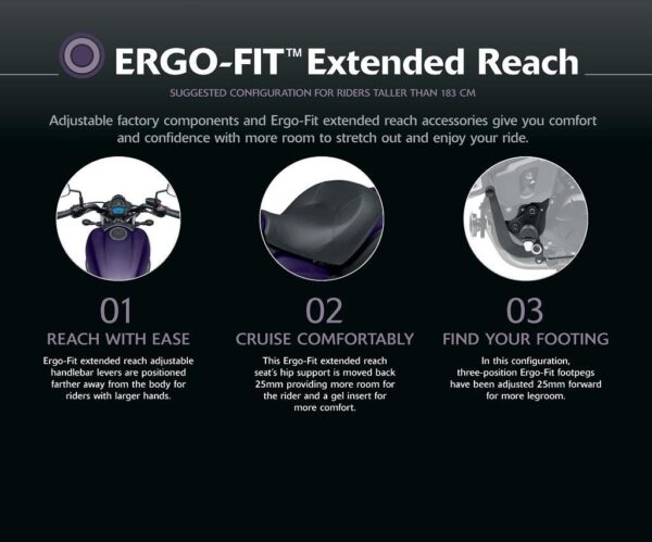 ERGO-FIT™ Extended Reach components Vulcan S - Image 5