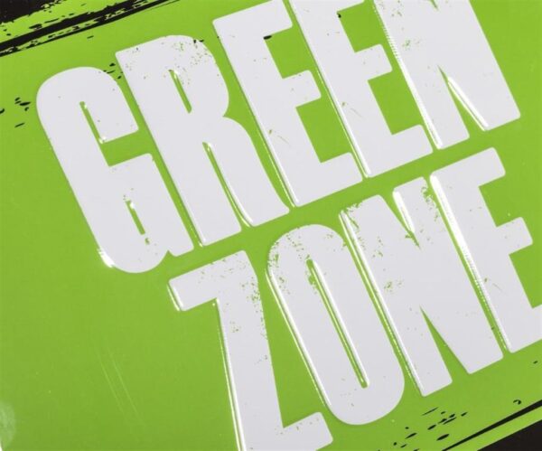 Green zone parking sign - Image 3