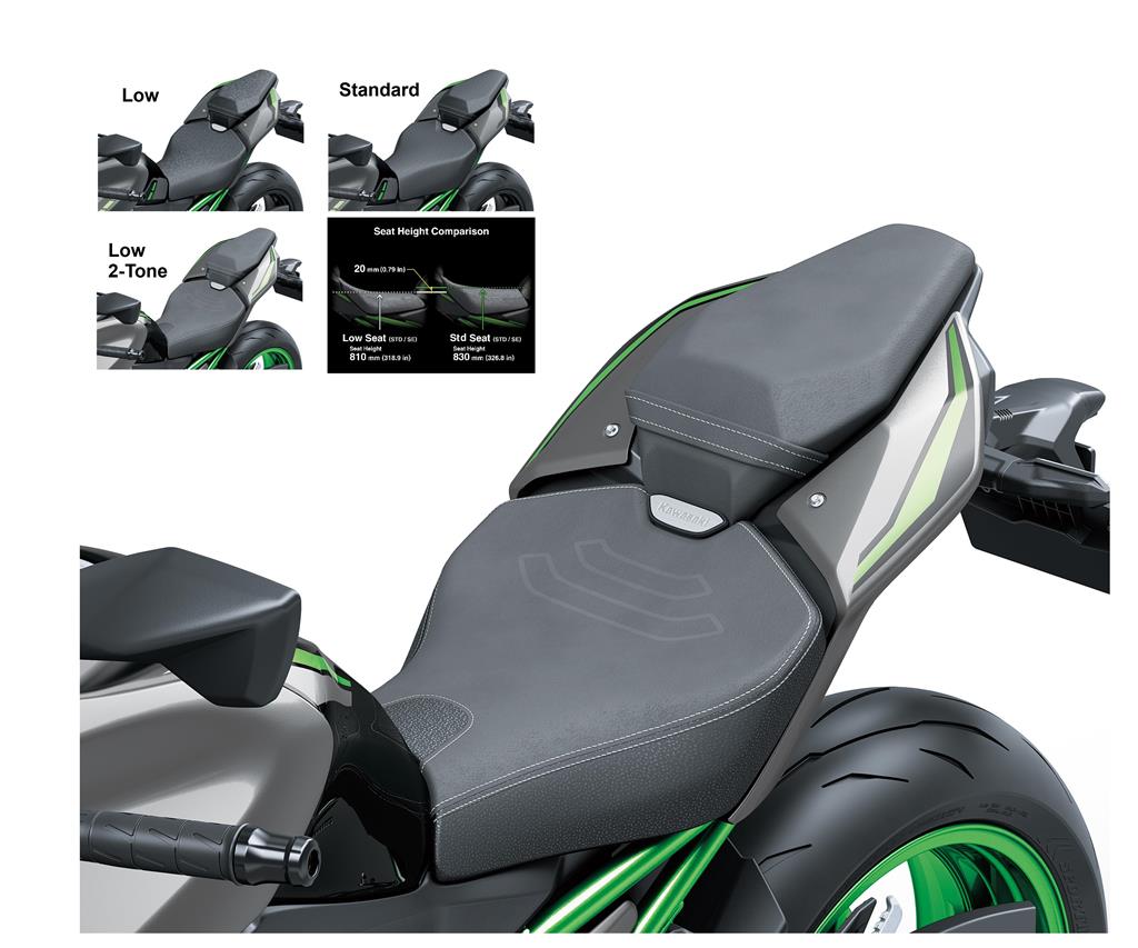 Low seat (-20mm) (2-tone, Black-Grey) - Image 3