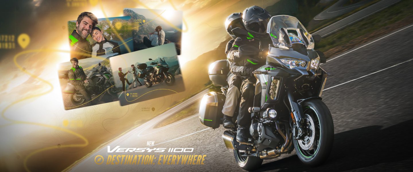 Kawasaki powers into 2025 with a new Versys 1100