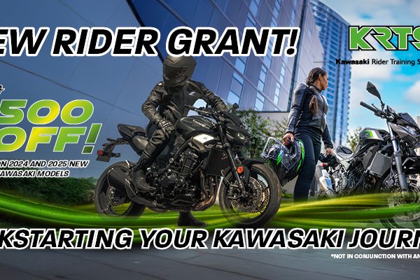 Kawasaki Launch ‘New Rider Reward’ Across A Range Of Machines!