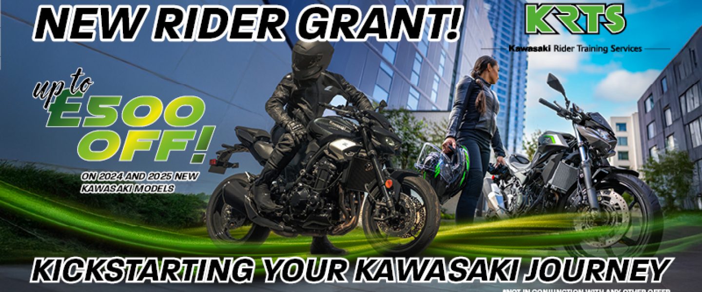 Kawasaki Launch ‘New Rider Reward’ Across A Range Of Machines!
