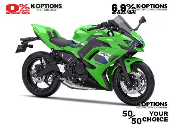 2026 Ninja 650 Akrapovic Performance
