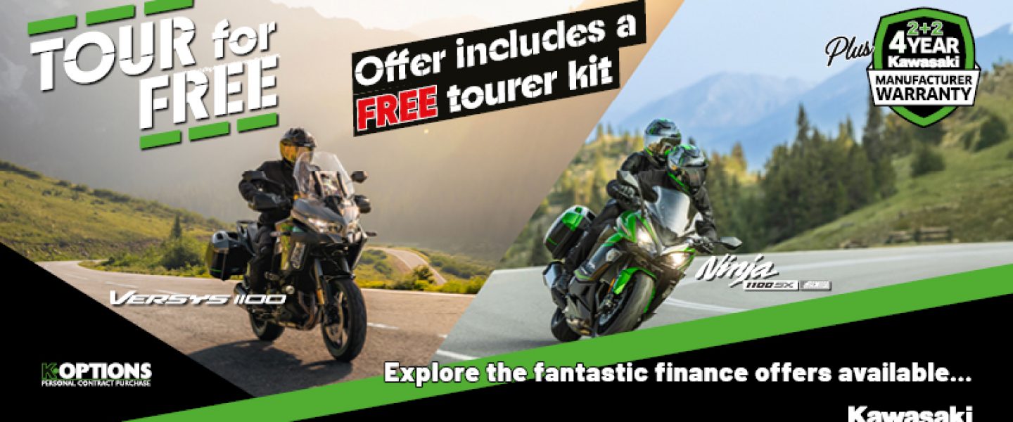 Tour For Free With The Ninja 1100SX and Versys 1100 Families!