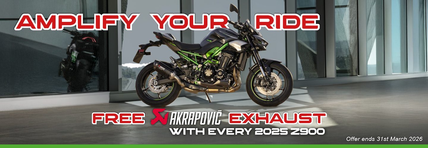 Amplify your 2026 With A Free Z900 Exhaust Upgrade!