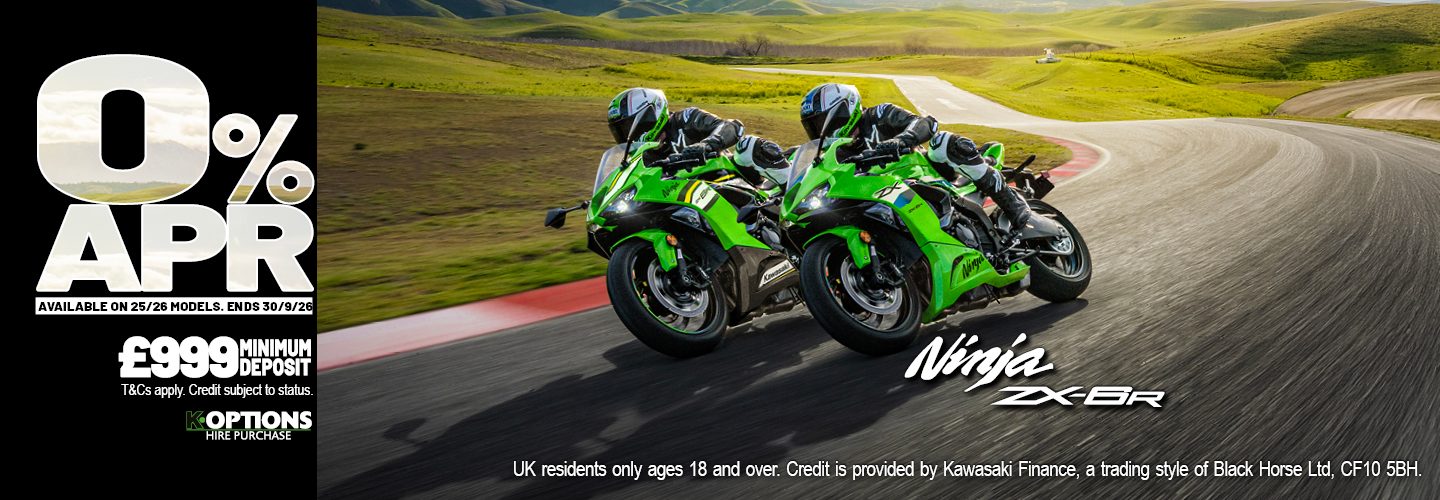 2025MY Ninja ZX-6R now available with 0% APR HP