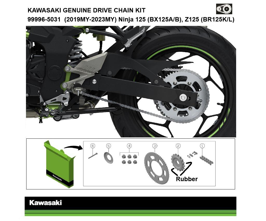 Genuine Chain and Sprocket Kit - Image 8