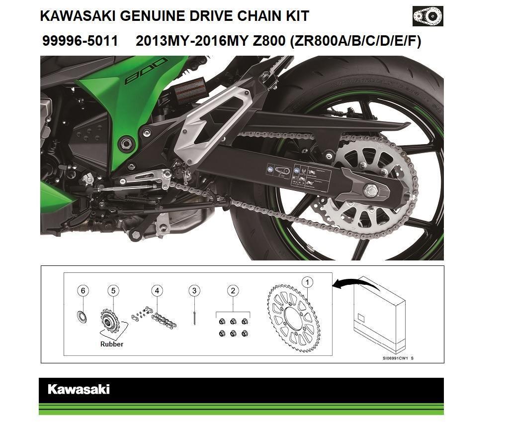 Genuine Chain and Sprocket Kit - Image 9