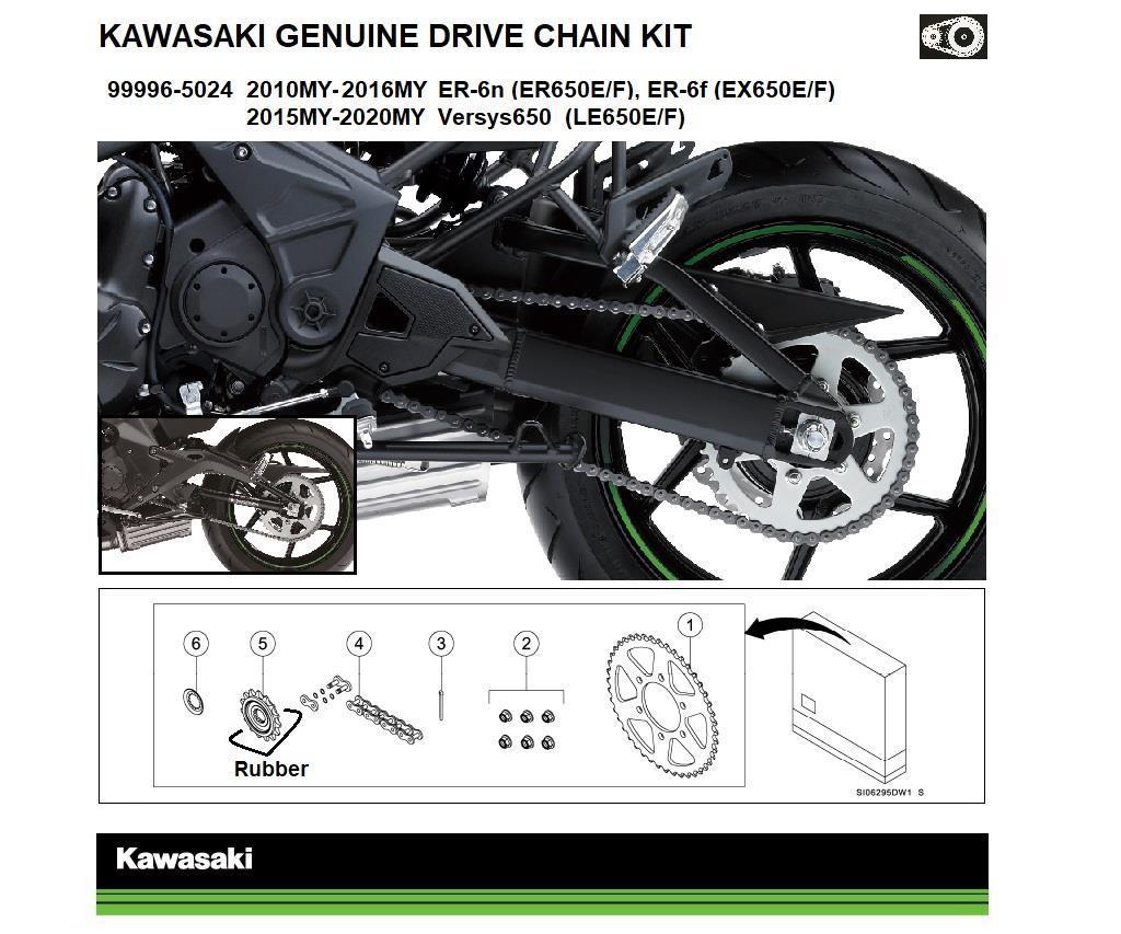 Genuine Chain and Sprocket Kit - Image 16